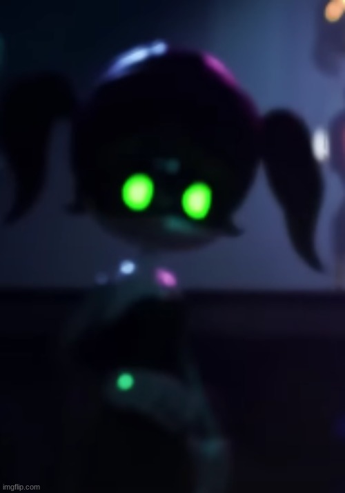 I was watching murder drones and paused on this frame im crying | image tagged in elizabeth afton,fnaf | made w/ Imgflip meme maker
