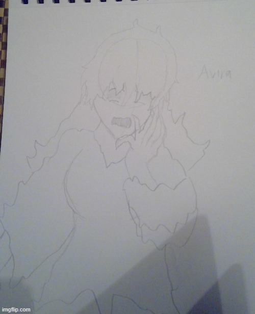 Avira, My Dementor-Chan | image tagged in harry potter,anime | made w/ Imgflip meme maker