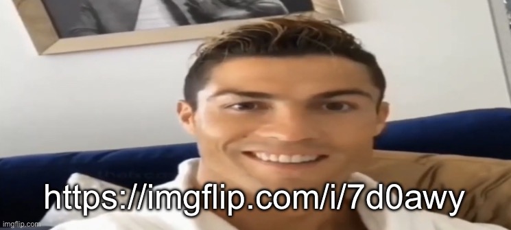 Ronaldo Smile | https://imgflip.com/i/7d0awy | image tagged in ronaldo smile | made w/ Imgflip meme maker