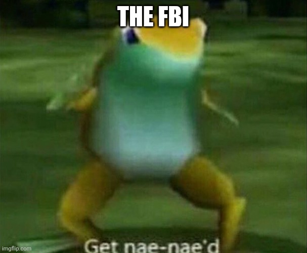Get nae-nae'd | THE FBI | image tagged in get nae-nae'd | made w/ Imgflip meme maker