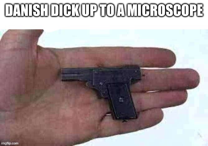 DANISH DICK UP TO A MICROSCOPE | made w/ Imgflip meme maker