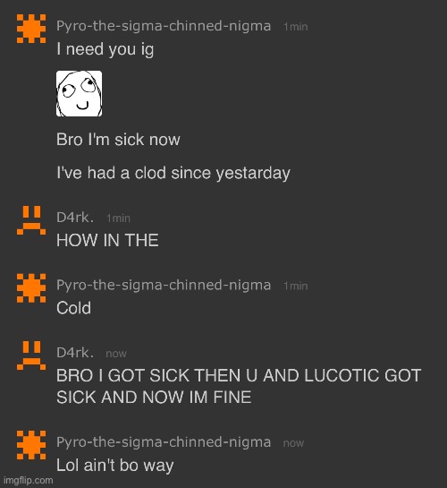 I spread sickness | made w/ Imgflip meme maker