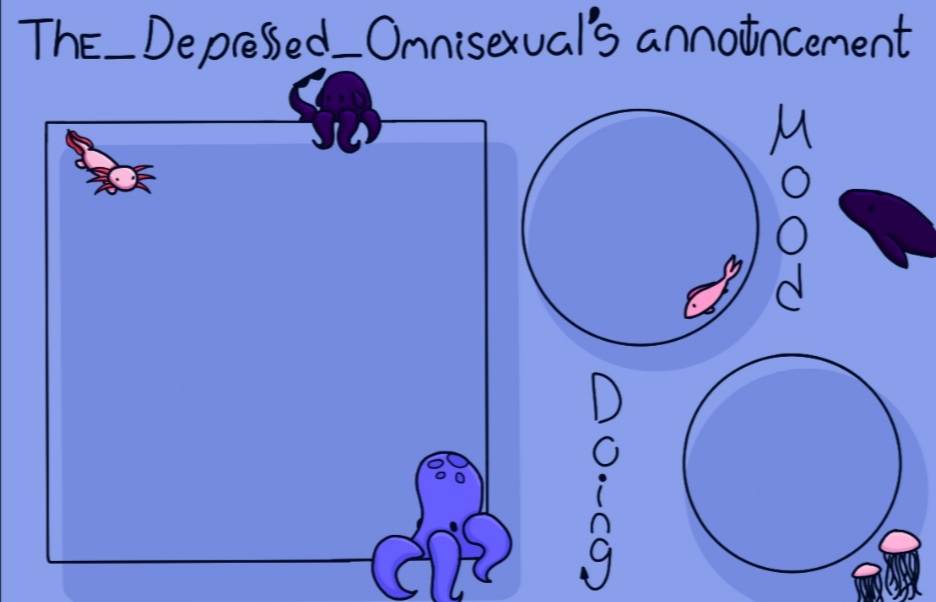 The_Depressed_Omnisexual's announcement template Blank Meme Template