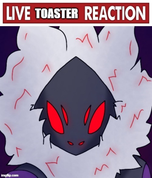 Live toaster reaction | image tagged in live toaster reaction | made w/ Imgflip meme maker