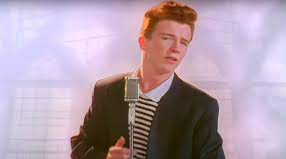 Rick Astley Singing nothing Blank Meme Template