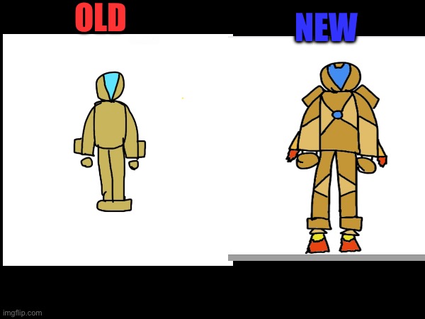 This is Jerry’s new armor. | OLD; NEW | made w/ Imgflip meme maker