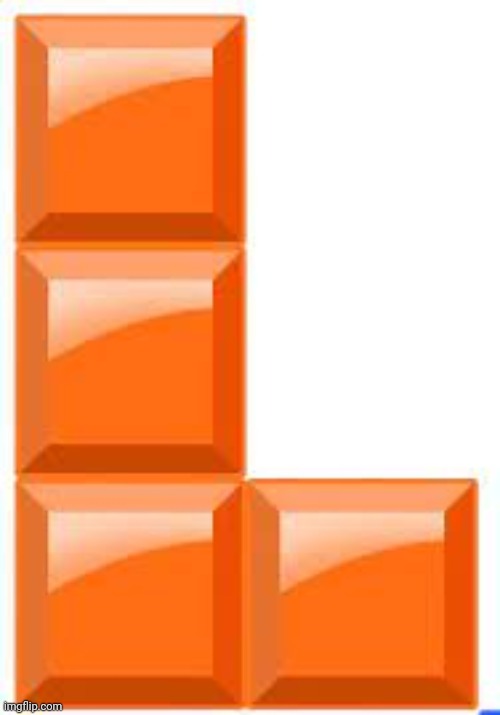 Tetris L block | image tagged in tetris l block | made w/ Imgflip meme maker