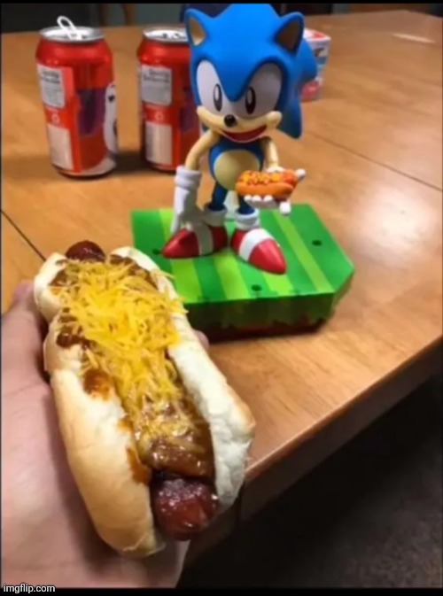 Sonic Chili Dog! | image tagged in sonic chili dog | made w/ Imgflip meme maker