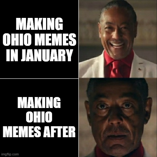I was acting or was I | MAKING OHIO MEMES IN JANUARY MAKING OHIO MEMES AFTER | image tagged in i was acting or was i | made w/ Imgflip meme maker