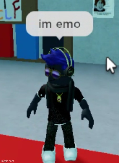 Roblox emo Memes & GIFs - Imgflip