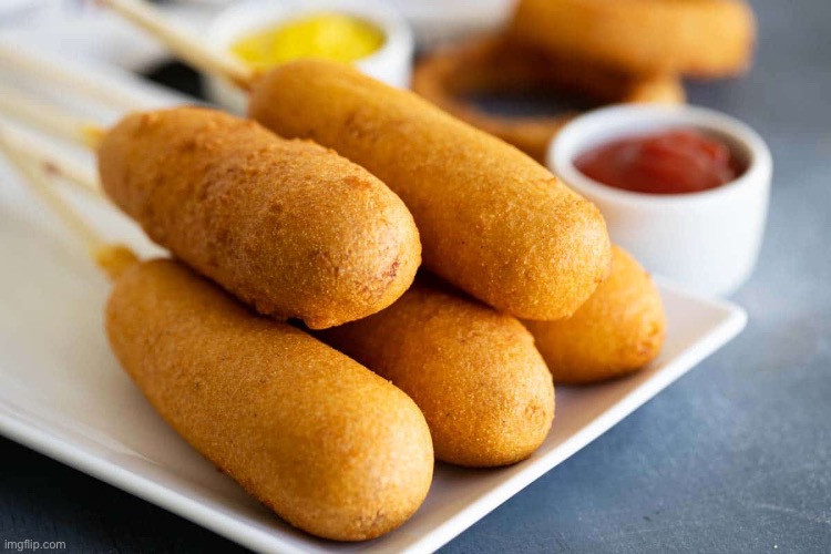 Corn dog | image tagged in corn dog | made w/ Imgflip meme maker
