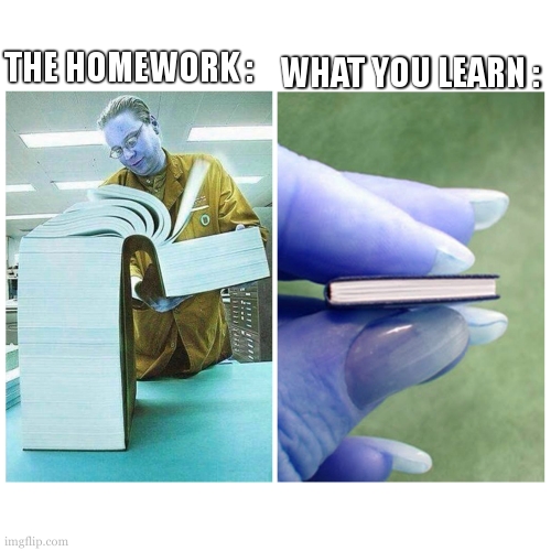 homework useless