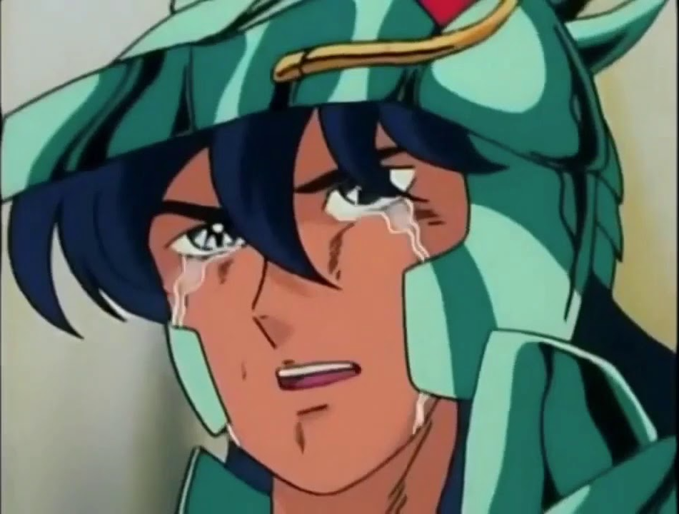 High Quality crying shiryu Blank Meme Template