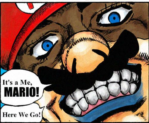 Mario Mario Blank Meme Template