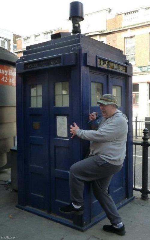 TARDIS dry hump | image tagged in tardis dry hump | made w/ Imgflip meme maker