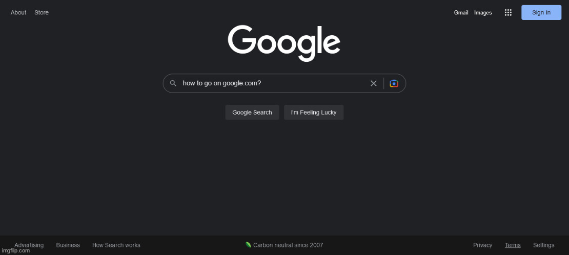 How to go on google? | image tagged in how to go on google | made w/ Imgflip meme maker