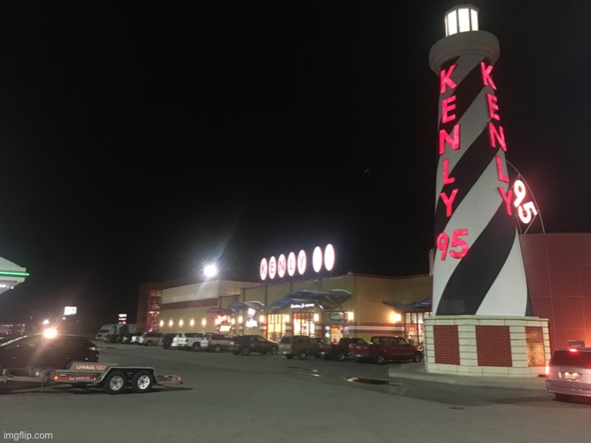 Took a Pictue of the Kenly 95 in Kenly NC Tonight. | image tagged in north carolina,memes,photos,picture,kenly,tonight | made w/ Imgflip meme maker