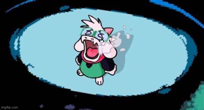 Ralsei Chopper Cry | image tagged in ralsei chopper cry | made w/ Imgflip meme maker