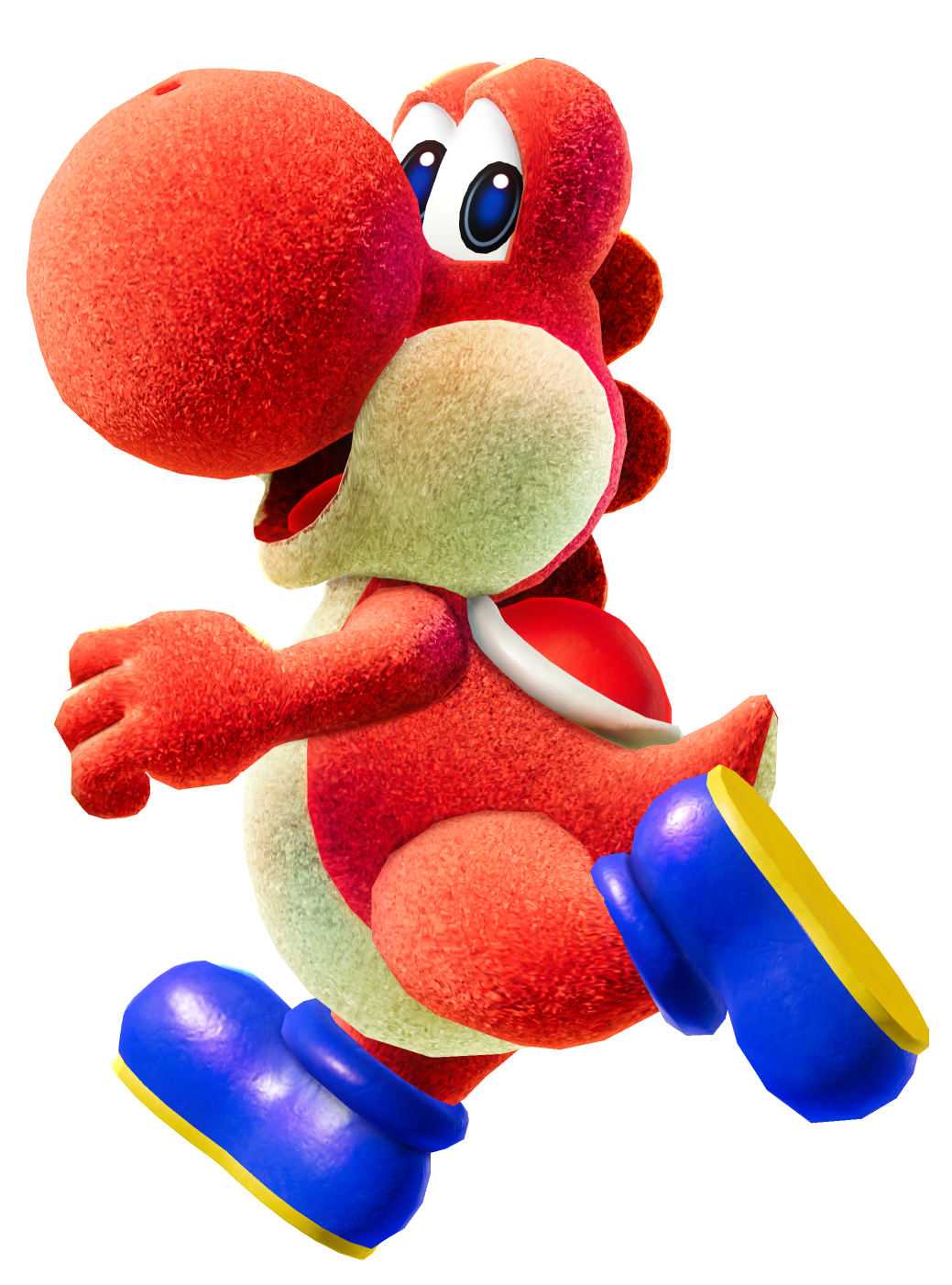 Red Yoshi Blank Meme Template