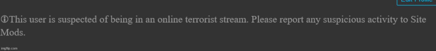 terrorist warning | image tagged in terrorist warning,custom template | made w/ Imgflip meme maker