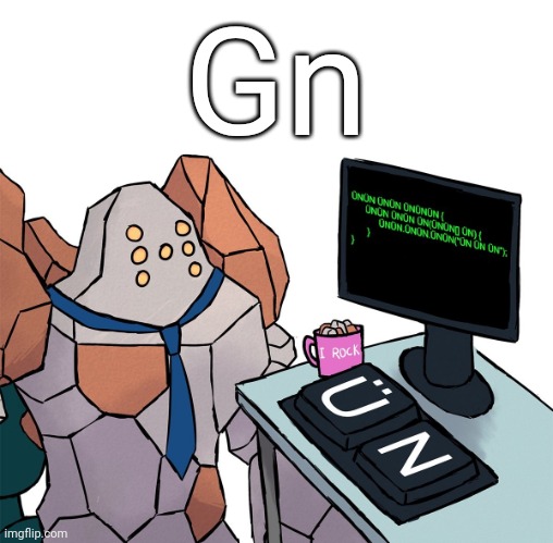 Regirock | Gn | image tagged in regirock | made w/ Imgflip meme maker