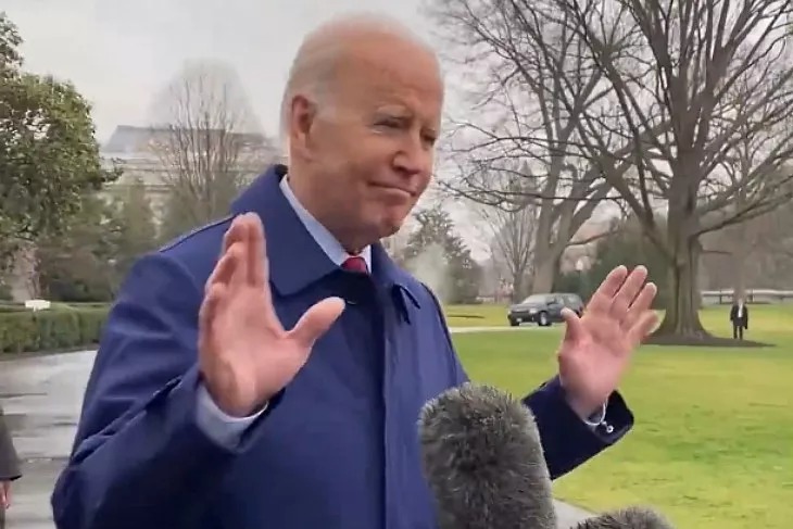 Biden Knows Nothing, Has No Brain Blank Meme Template