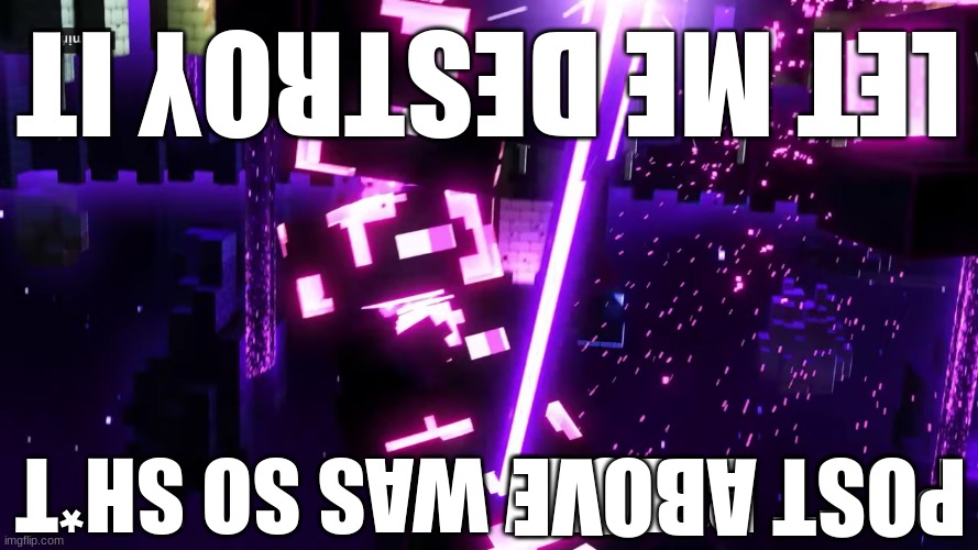 Post below was so sh*t | POST ABOVE | image tagged in post below was so sh t | made w/ Imgflip meme maker