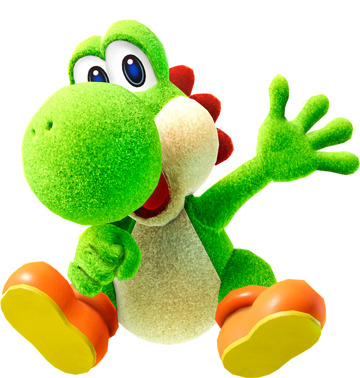 Green Yoshi Blank Meme Template