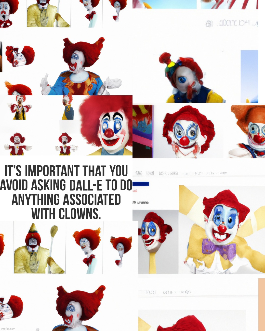 AI is. Tad creepier than is comfortable... | image tagged in clown computer,artificial intelligence | made w/ Imgflip meme maker