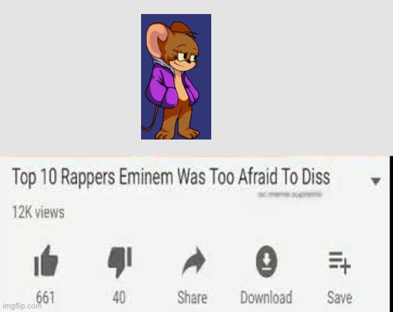Top 10 rappers Eminem was too afraid to diss | image tagged in top 10 rappers eminem was too afraid to diss | made w/ Imgflip meme maker