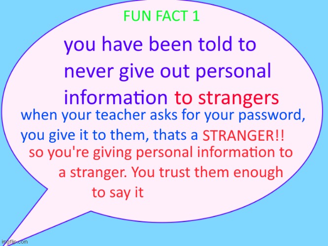 interesting... | image tagged in teachers trusted enough,stranger related | made w/ Imgflip meme maker