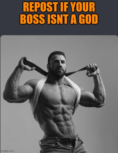 sheer willpower keeps these bosses moving | REPOST IF YOUR BOSS ISNT A GOD | image tagged in refuses to elaborate any further | made w/ Imgflip meme maker
