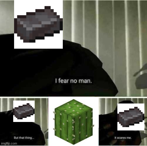 Ive been thinking about this meme. | image tagged in i fear no man | made w/ Imgflip meme maker