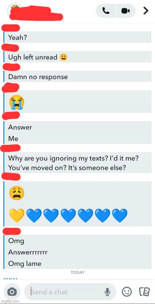 Me who lost my phone and I found it in my room and I get on my phone, my gf sending me so many messages lmfao | made w/ Imgflip meme maker