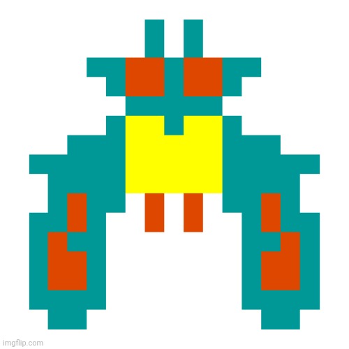 galaga space enemy | image tagged in galaga space enemy | made w/ Imgflip meme maker