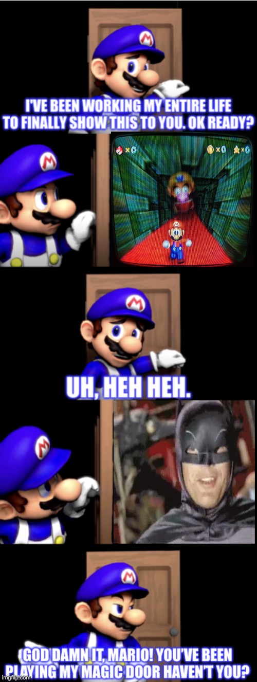 SMG4 door extended | image tagged in smg4 door extended | made w/ Imgflip meme maker