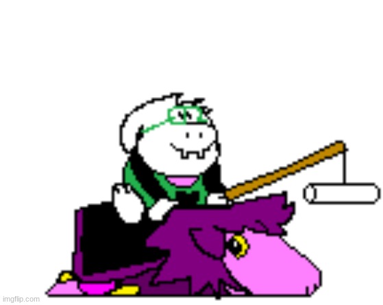SOMEONE MAKE A DELTARUNE LARIO PARODY | made w/ Imgflip meme maker