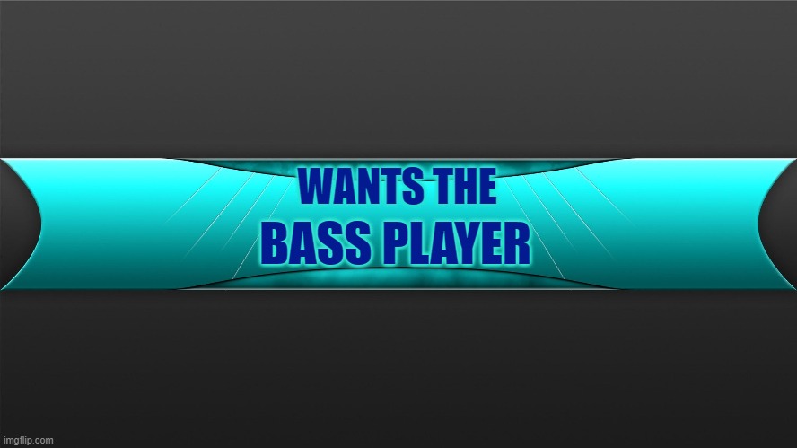 Bass | BASS PLAYER; WANTS THE | image tagged in rock music | made w/ Imgflip meme maker