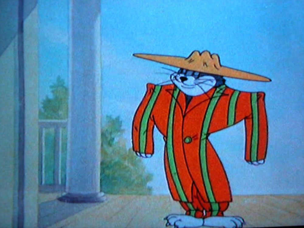 High Quality Tom and Jerry Zoot Suit Blank Meme Template