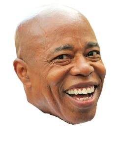 Eric Adams Laughing Blank Meme Template