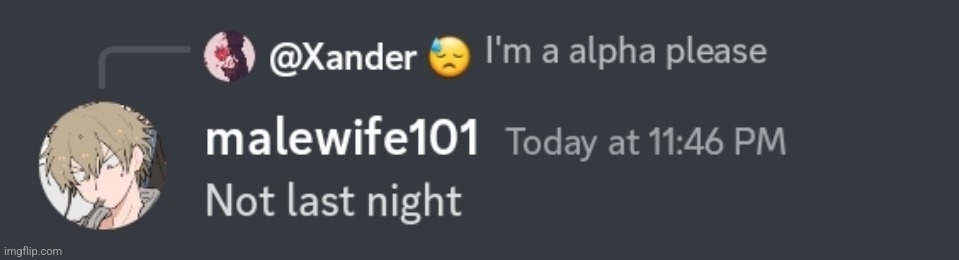 malewife is xen btw | made w/ Imgflip meme maker