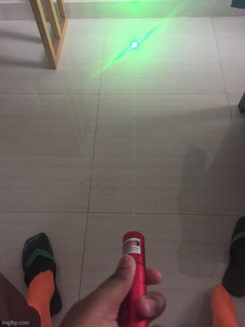 My new powerful laser pointer | image tagged in laser,pointer,sami,new,nice,powerful | made w/ Imgflip meme maker