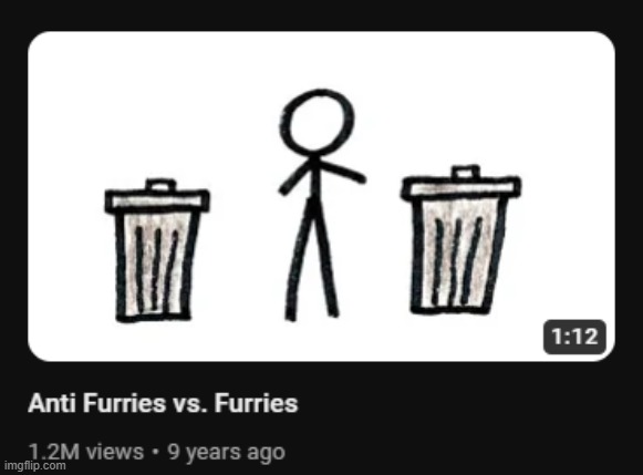 5 upvotes and i both post this into the anti furry society and furries stream | made w/ Imgflip meme maker