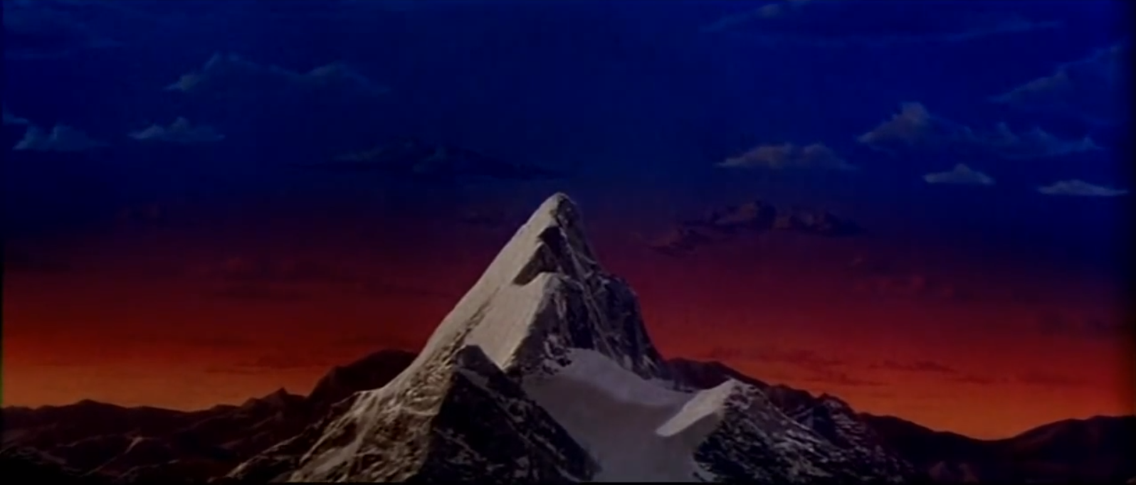 High Quality Paramount Mountain (1986) Blank Meme Template