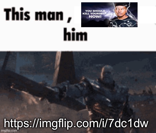 WARNING: Zoophilia and NSFW | https://imgflip.com/i/7dc1dw | image tagged in this man _____ him | made w/ Imgflip meme maker
