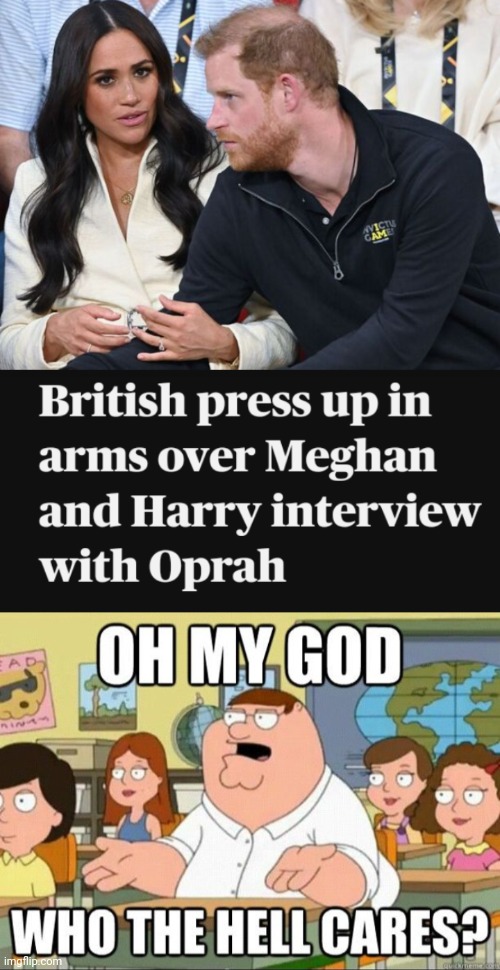 Move On, Already | image tagged in news,royals,hollywood,liberals,leftists | made w/ Imgflip meme maker