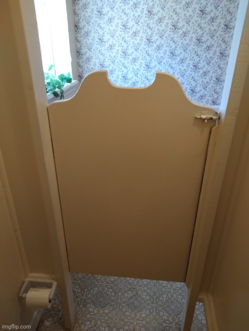 This is worse than the restrooms at school, except nobody's fighting or doing drugs in here | made w/ Imgflip meme maker