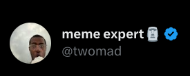 High Quality twomad twitter profile picture Blank Meme Template