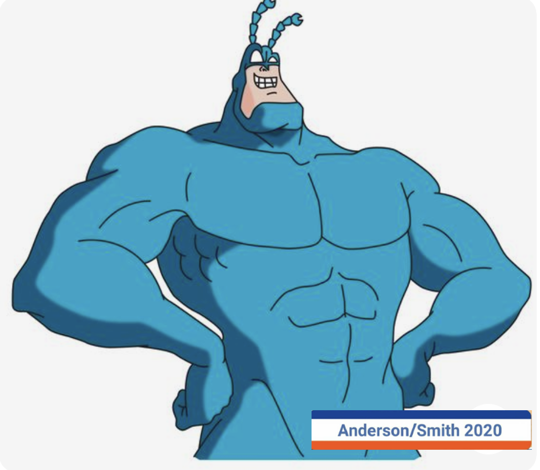 I am the tick Blank Meme Template