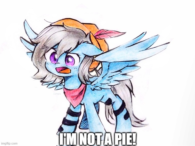 I'M NOT A PIE! | made w/ Imgflip meme maker